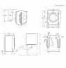 Skalbyklė ELECTROLUX EW8F348SCI