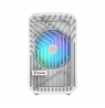 Fractal Design Torrent Nano RGB White TG clear tint Side window,  White TG clear tint, Power supply included No