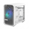 Fractal Design Torrent Nano RGB White TG clear tint Side window,  White TG clear tint, Power supply included No