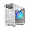 Fractal Design Torrent Nano RGB White TG clear tint Side window,  White TG clear tint, Power supply included No