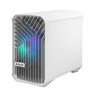 Fractal Design Torrent Nano RGB White TG clear tint Side window,  White TG clear tint, Power supply included No