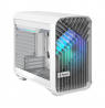 Fractal Design Torrent Nano RGB White TG clear tint Side window,  White TG clear tint, Power supply included No