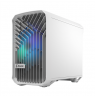 Fractal Design Torrent Nano RGB White TG clear tint Side window,  White TG clear tint, Power supply included No