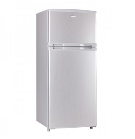 MPM MPM-125-CZ-11H silver refrigerator with a freezer