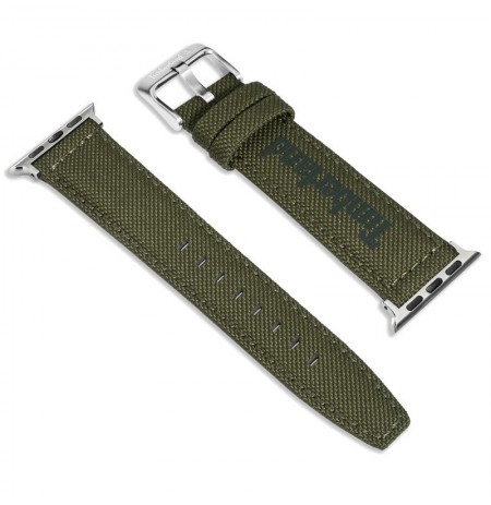 Laikrodžio dirželis TIMBERLAND STRAP SAPO L GREEN FABRIC SS 22 mm
