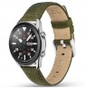 Laikrodžio dirželis TIMBERLAND STRAP SAPO L GREEN FABRIC SS 22 mm