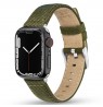 Laikrodžio dirželis TIMBERLAND STRAP SAPO L GREEN FABRIC SS 22 mm