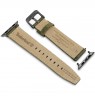 Laikrodžio dirželis TIMBERLAND STRAP SAPO L GREEN FABRIC GUN 22 mm