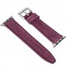 Laikrodžio dirželis TIMBERLAND STRAP LACANDON L MAGENTA LEATHER SS 22 mm