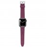 Laikrodžio dirželis TIMBERLAND STRAP LACANDON L MAGENTA LEATHER SS 22 mm