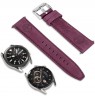 Laikrodžio dirželis TIMBERLAND STRAP LACANDON L MAGENTA LEATHER SS 22 mm