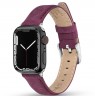 Laikrodžio dirželis TIMBERLAND STRAP LACANDON L MAGENTA LEATHER SS 22 mm