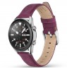 Laikrodžio dirželis TIMBERLAND STRAP LACANDON L MAGENTA LEATHER SS 22 mm
