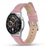 Laikrodžio dirželis TIMBERLAND STRAP LACANDON L PINK LEATHER SS 22 mm