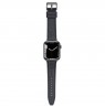 Laikrodžio dirželis TIMBERLAND STRAP LACANDON L BLUE LEATHER GUN 22 mm
