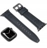 Laikrodžio dirželis TIMBERLAND STRAP LACANDON L BLUE LEATHER GUN 22 mm
