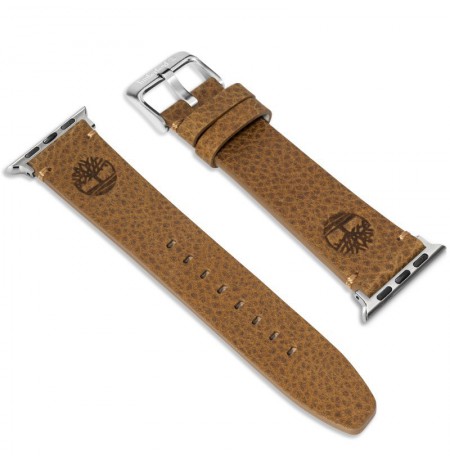 Laikrodžio dirželis TIMBERLAND STRAP ASHBY S WHEAT LEATHER SS 20 mm