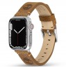 Laikrodžio dirželis TIMBERLAND STRAP ASHBY S WHEAT LEATHER SS 20 mm
