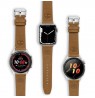 Laikrodžio dirželis TIMBERLAND STRAP ASHBY L WHEAT LEATHER SS 22 mm