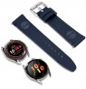 Laikrodžio dirželis TIMBERLAND STRAP ASHBY L BLUE LEATHER SS 22 mm