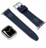 Laikrodžio dirželis TIMBERLAND STRAP ASHBY L BLUE LEATHER SS 22 mm