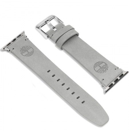 Laikrodžio dirželis TIMBERLAND STRAP ASHBY L GREY LEATHER SS 22 mm