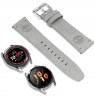 Laikrodžio dirželis TIMBERLAND STRAP ASHBY L GREY LEATHER SS 22 mm