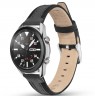 Laikrodžio dirželis TIMBERLAND STRAP BAINBRIDGE L BLACK LEATHER SS 22 mm