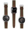 Laikrodžio dirželis TIMBERLAND STRAP BAINBRIDGE L BROWN LEATHER SS 22 mm