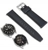 Laikrodžio dirželis TIMBERLAND STRAP BAINBRIDGE L BLUE LEATHER SS 22 mm