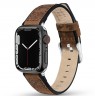Laikrodžio dirželis TIMBERLAND STRAP VALDIVIAN L BROWN LEATHER SS 22 mm