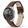 Laikrodžio dirželis TIMBERLAND STRAP VALDIVIAN L BROWN LEATHER SS 22 mm