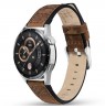 Laikrodžio dirželis TIMBERLAND STRAP VALDIVIAN L BROWN LEATHER SS 22 mm