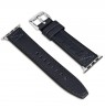 Laikrodžio dirželis TIMBERLAND STRAP VALDIVIAN L BLUE LEATHER SS 22 mm
