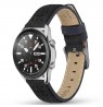 Laikrodžio dirželis TIMBERLAND STRAP DAINTREE L BLACK LEATHER GUN 22 mm