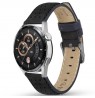Laikrodžio dirželis TIMBERLAND STRAP DAINTREE L BLACK LEATHER GUN 22 mm
