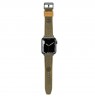 Laikrodžio dirželis TIMBERLAND STRAP DAINTREE L GREEN LEATHER GUN 22 mm