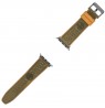 Laikrodžio dirželis TIMBERLAND STRAP DAINTREE L GREEN LEATHER GUN 22 mm