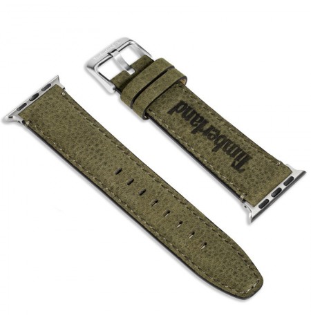 Laikrodžio dirželis TIMBERLAND STRAP BARNESBROOK L GREEN LEATHER SS 22 mm