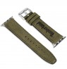 Laikrodžio dirželis TIMBERLAND STRAP BARNESBROOK L GREEN LEATHER SS 22 mm