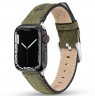 Laikrodžio dirželis TIMBERLAND STRAP BARNESBROOK L GREEN LEATHER SS 22 mm