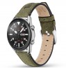 Laikrodžio dirželis TIMBERLAND STRAP BARNESBROOK L GREEN LEATHER SS 22 mm