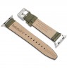 Laikrodžio dirželis TIMBERLAND STRAP BARNESBROOK L GREEN LEATHER SS 22 mm