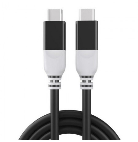 Kabelis USB-C - USB-C, PD100W, USB4 (juodas, 3m)