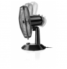 ETA Zefir ETA160790010  Table Fan, Number of speeds 3, 45 W, Oscillation, Diameter 30 cm, Black