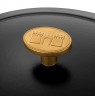 BALLARINI BELLAMONTE oval cast iron pot 75003-546-0 - 5.5 ltr black
