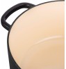 BALLARINI BELLAMONTE oval cast iron pot 75003-546-0 - 5.5 ltr black