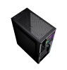 Gembird Fornax 2500 ARGB Gaming ATX computer case, Midi Tower, backlight,  Black