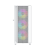 Gembird Fornax 4000W ARGB gaming ATX computer case, Midi Tower, backlight, White