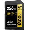 LEXAR PRO 1800X SDXC U3 (V60) UHS-II R270/W180 256GB